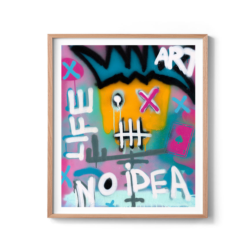 Life No Idea Fine Art Print